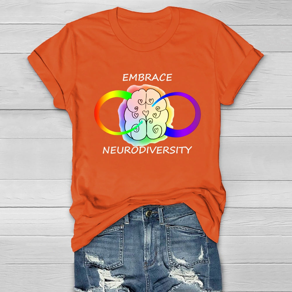 Embrace Neurodiversity Healthwear T-shirt