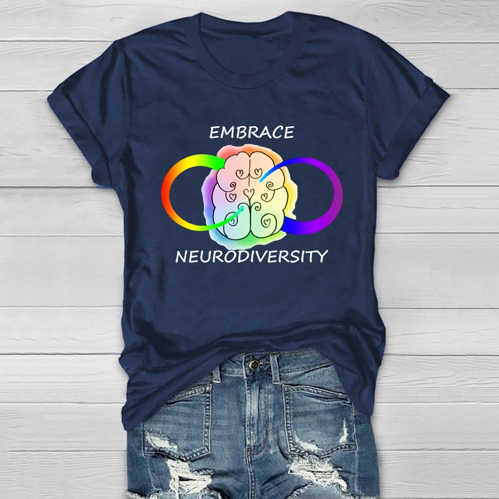 Embrace Neurodiversity Healthwear T-shirt