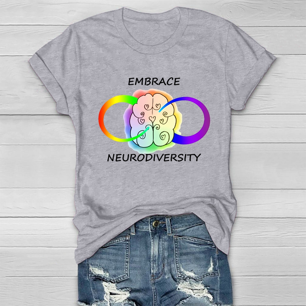 Embrace Neurodiversity Healthwear T-shirt