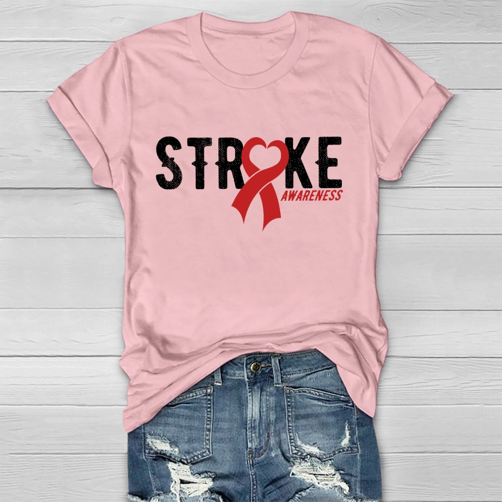 Stroke Awareness Healthwear T-shirt