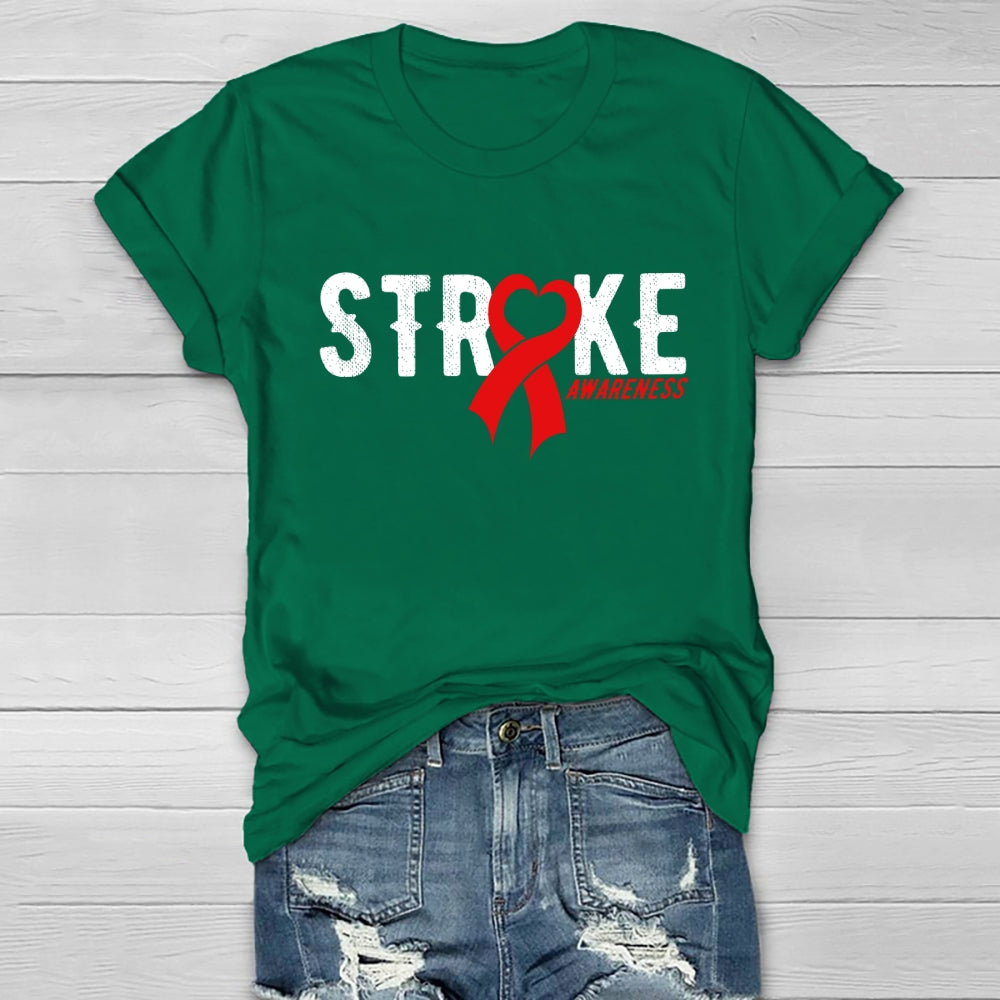 Stroke Awareness Healthwear T-shirt