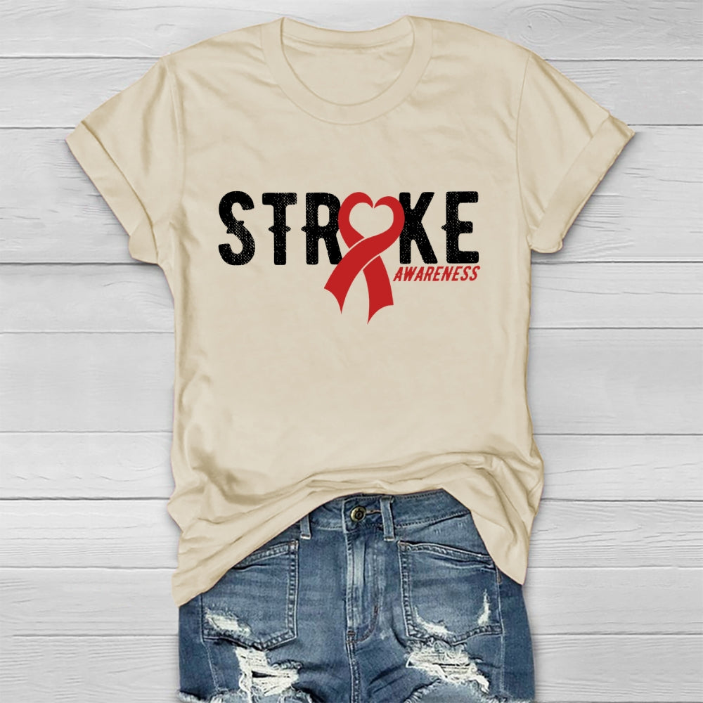 Stroke Awareness Healthwear T-shirt