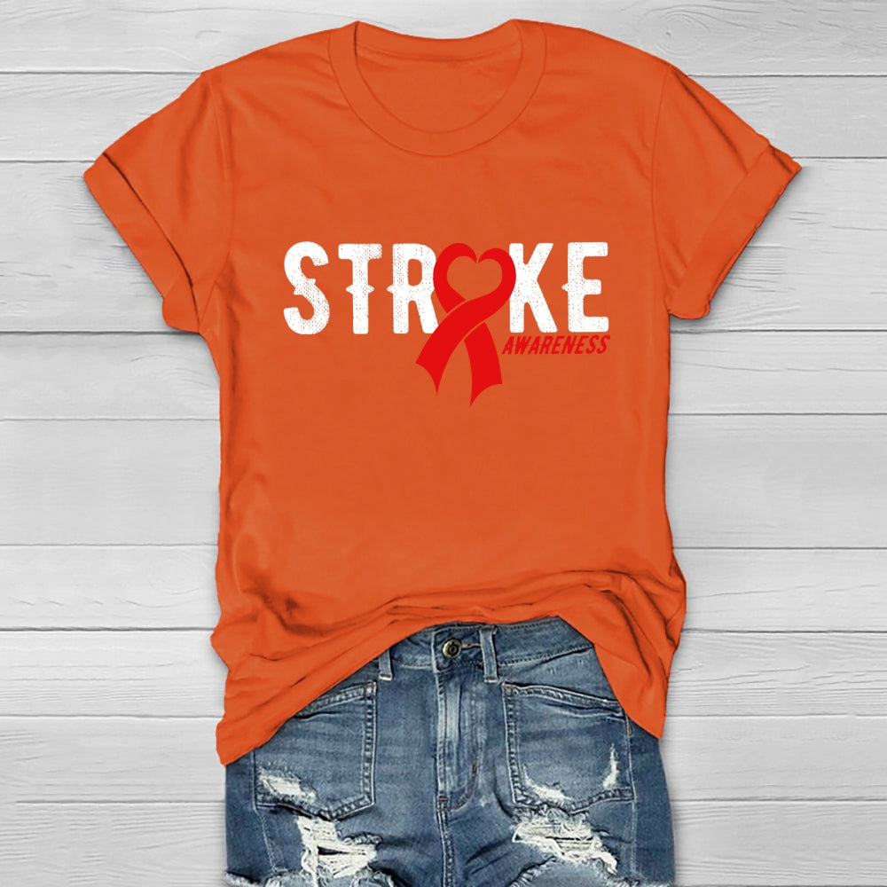 Stroke Awareness Healthwear T-shirt