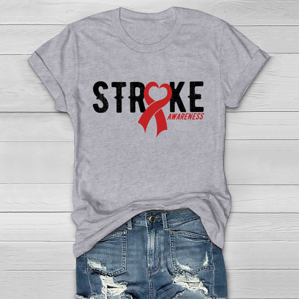 Stroke Awareness Healthwear T-shirt