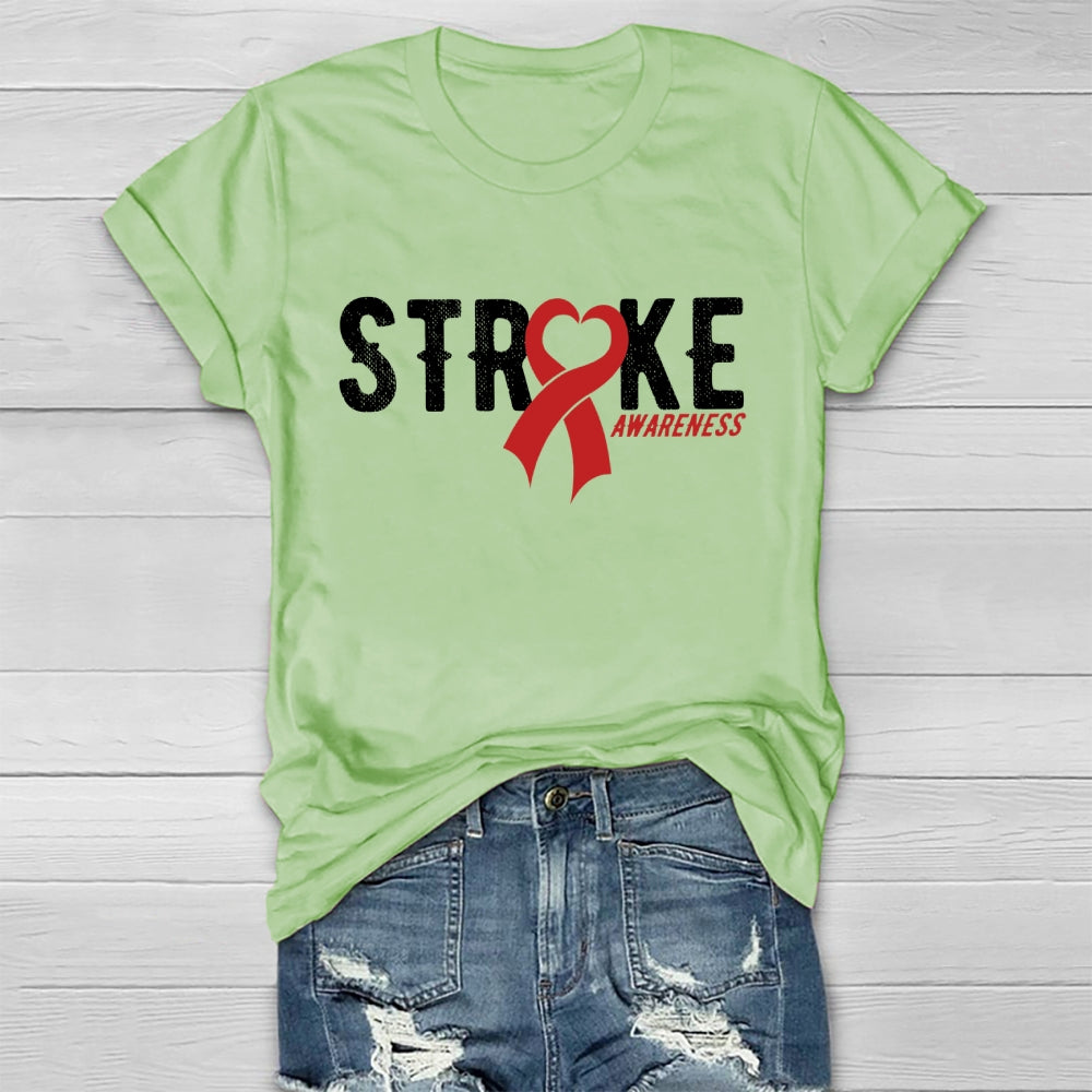 Stroke Awareness Healthwear T-shirt