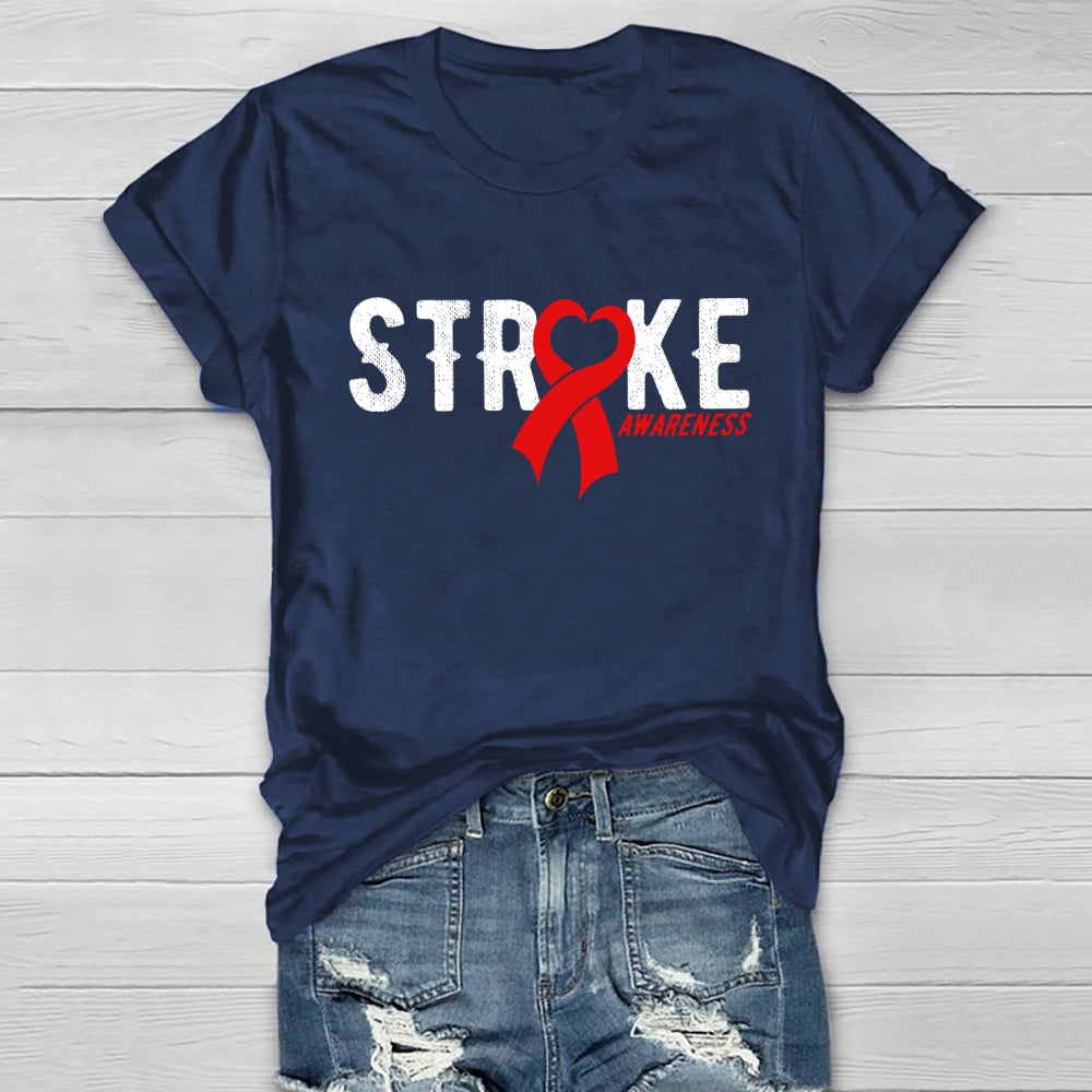 Stroke Awareness Healthwear T-shirt