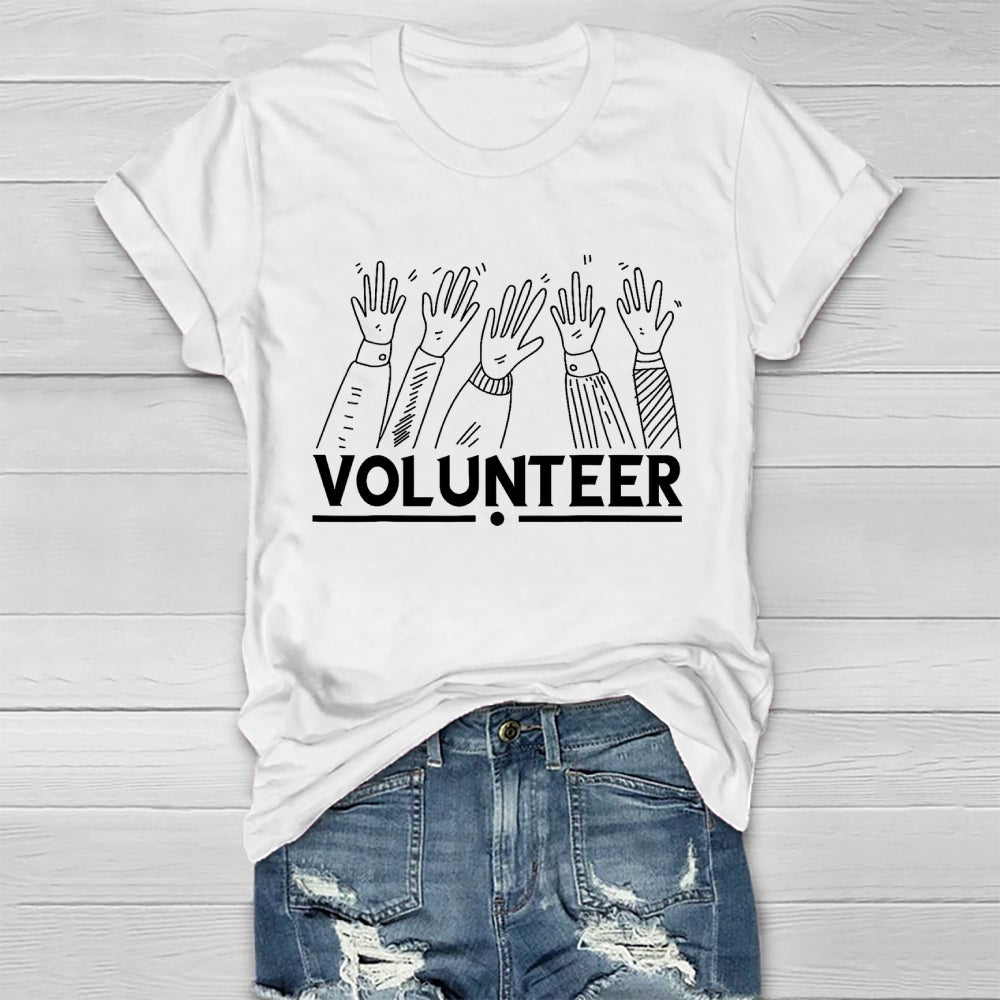 Volunteer Letters Healthwear T-shirt