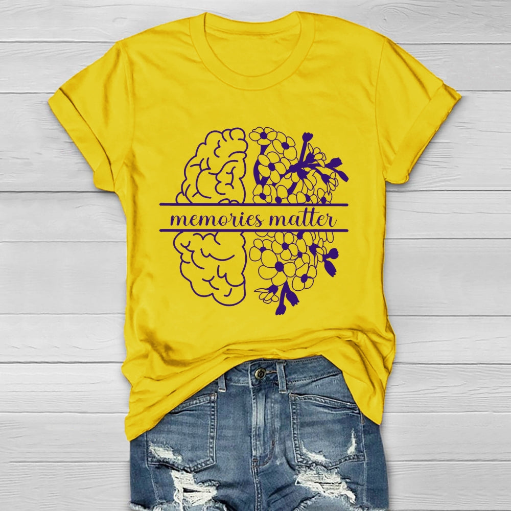 Memories Matter Healthwear T-shirt