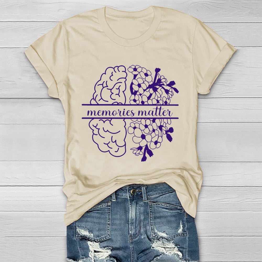 Memories Matter Healthwear T-shirt