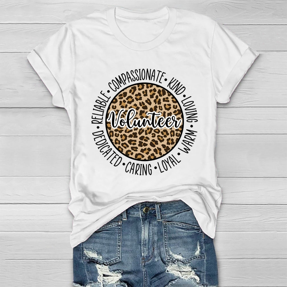 Volunteer Kind Loving Healthwear T-shirt