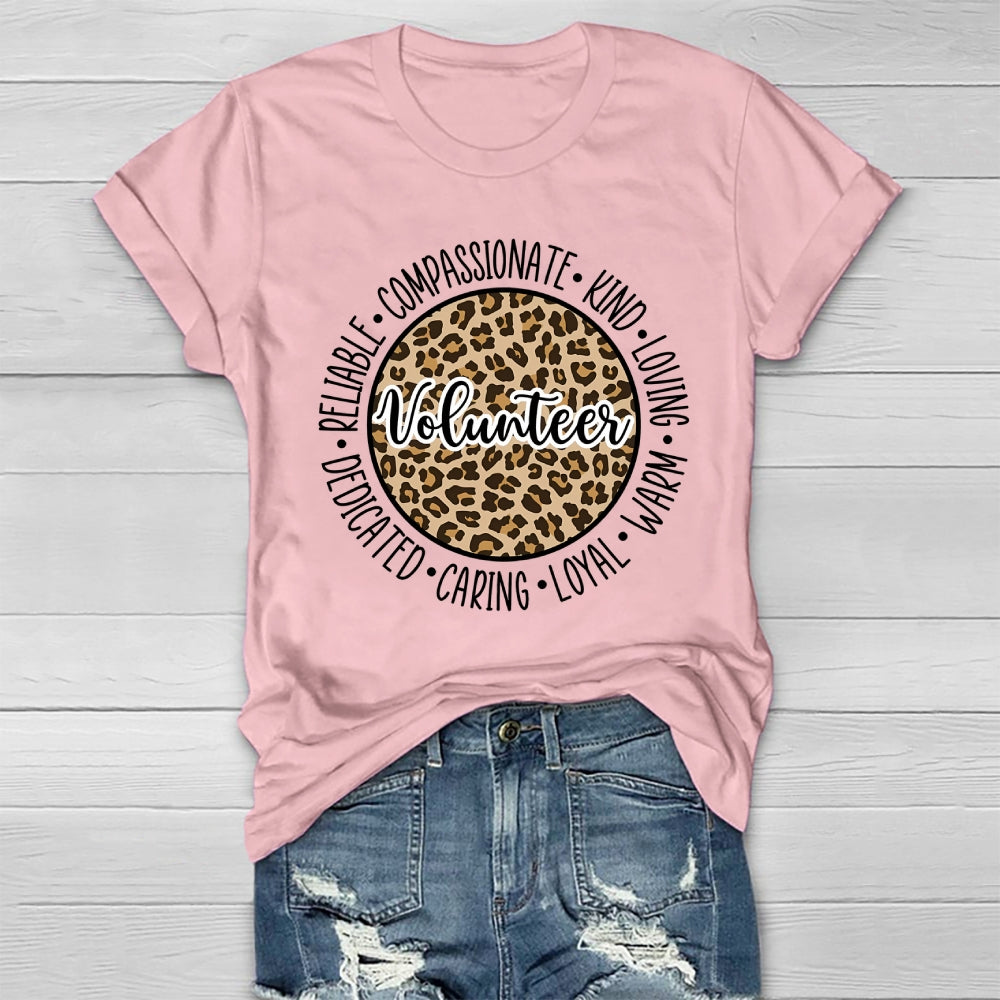 Volunteer Kind Loving Healthwear T-shirt