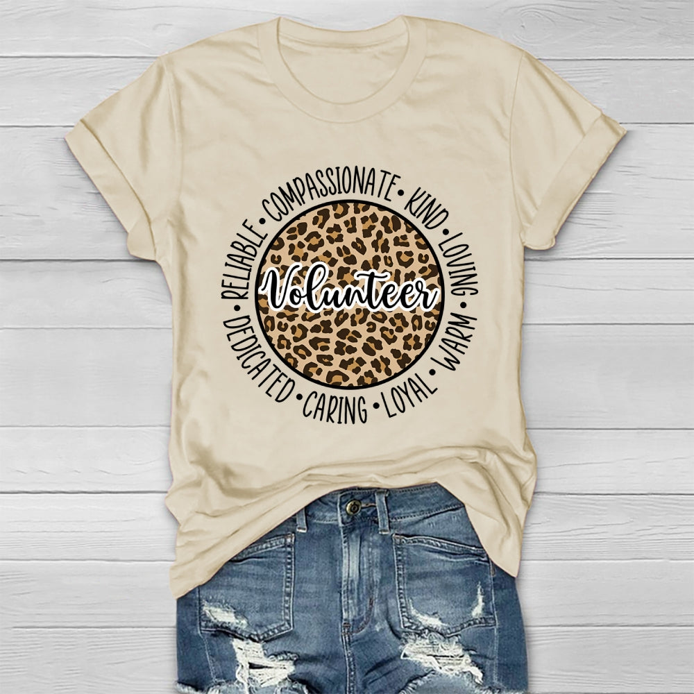 Volunteer Kind Loving Healthwear T-shirt