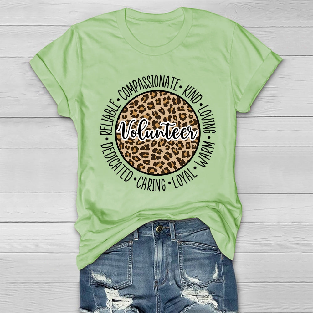 Volunteer Kind Loving Healthwear T-shirt