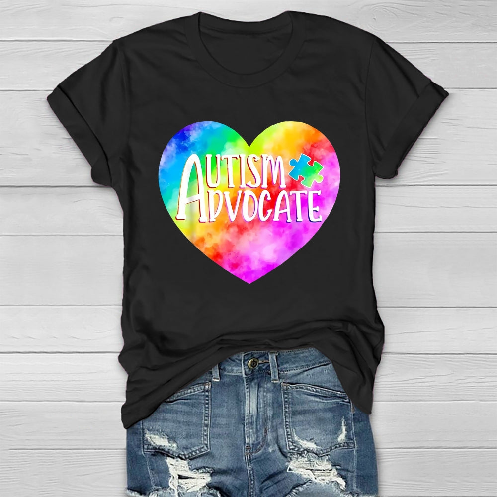 Autism Advocate Awareness Autism Love Healthwear T-shirt