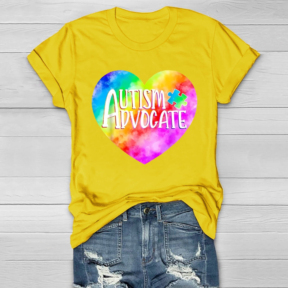 Autism Advocate Awareness Autism Love Healthwear T-shirt