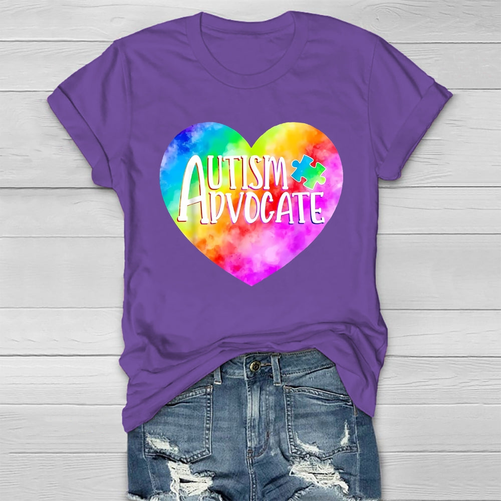 Autism Advocate Awareness Autism Love Healthwear T-shirt