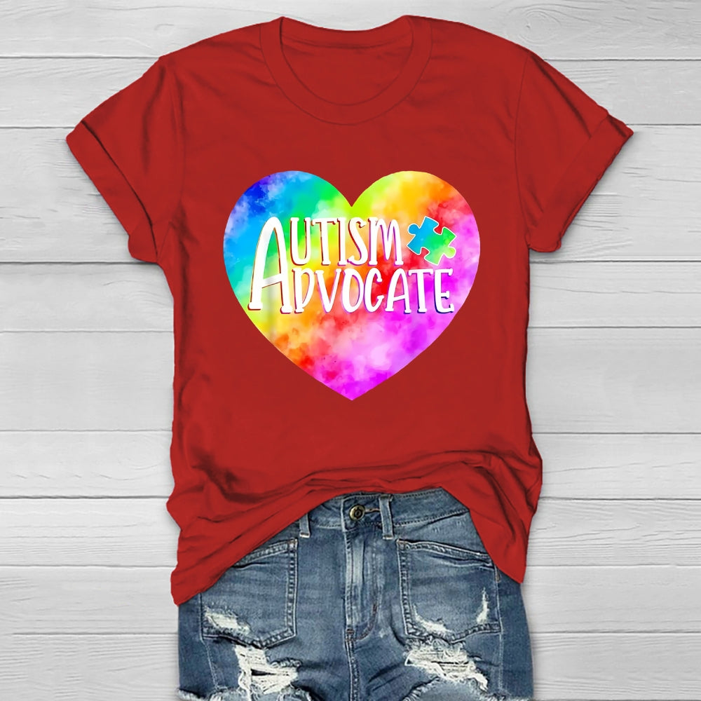 Autism Advocate Awareness Autism Love Healthwear T-shirt