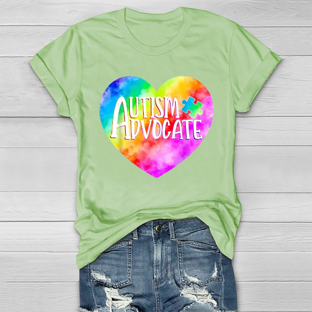 Autism Advocate Awareness Autism Love Healthwear T-shirt