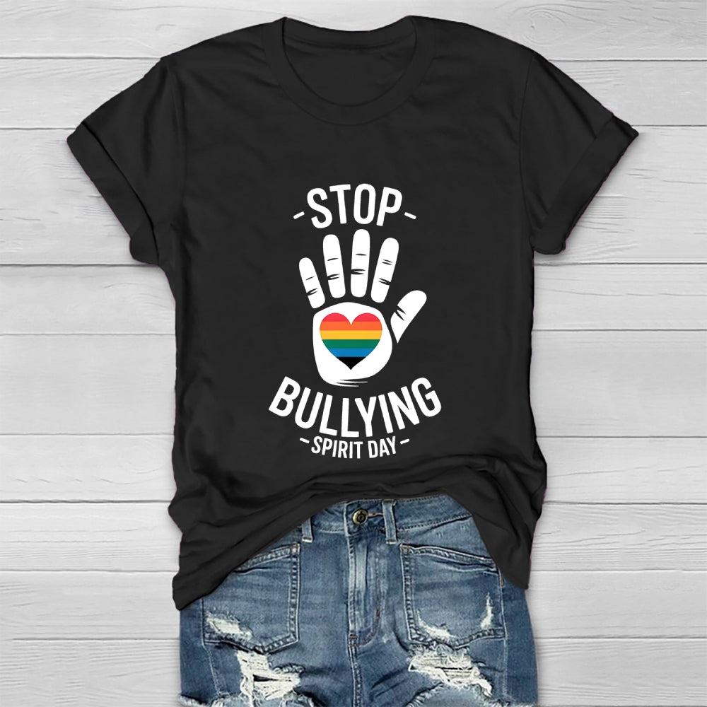Stop Bullying Spirit Day Healthwear T-shirt