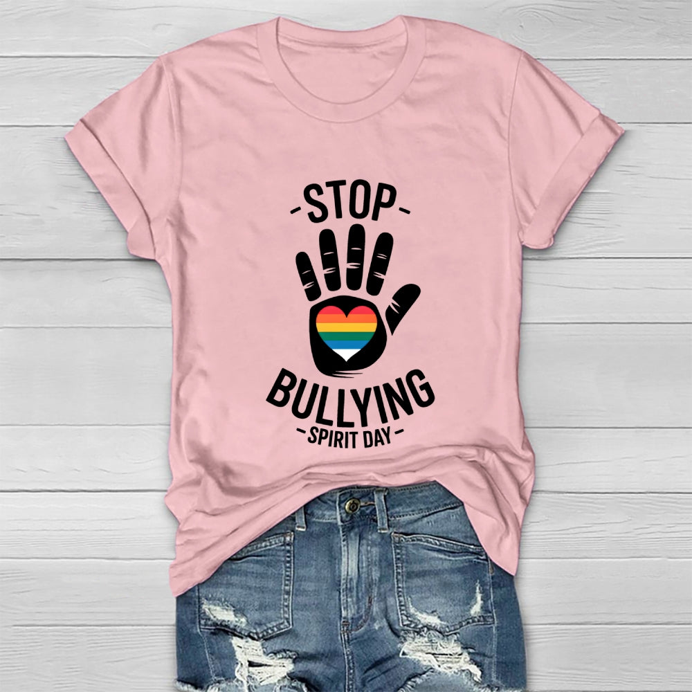 Stop Bullying Spirit Day Healthwear T-shirt