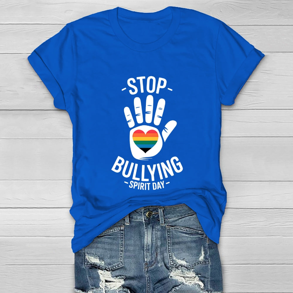Stop Bullying Spirit Day Healthwear T-shirt