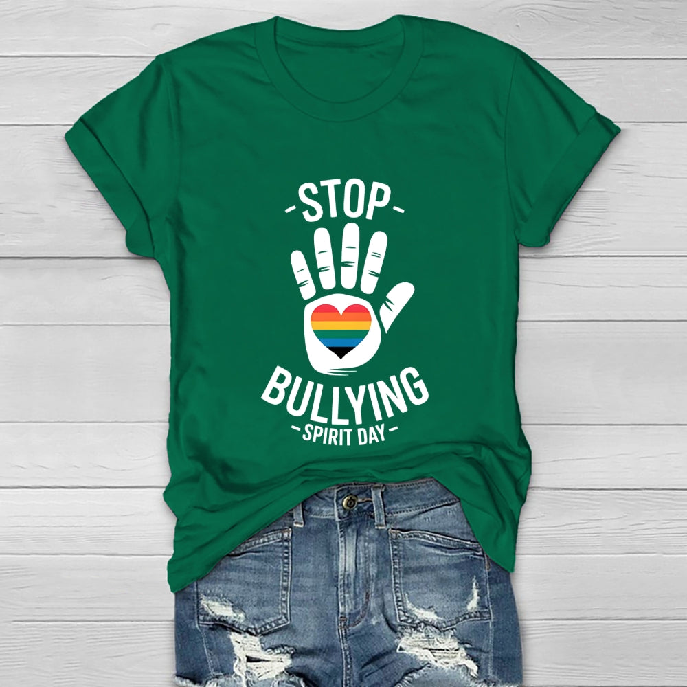 Stop Bullying Spirit Day Healthwear T-shirt