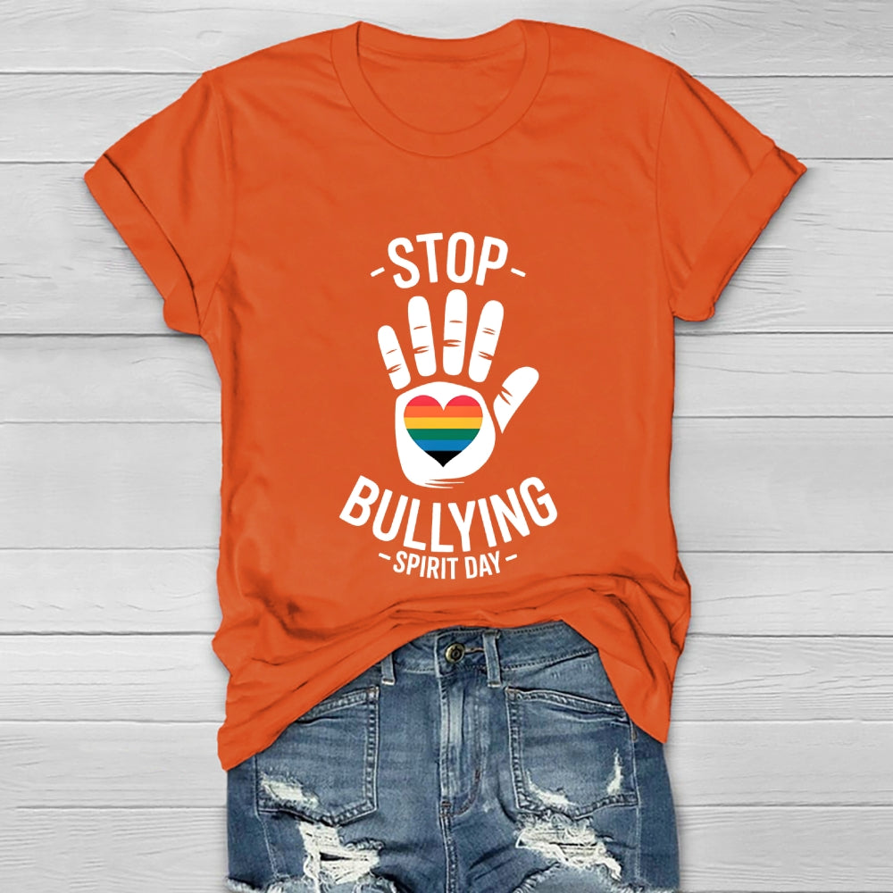 Stop Bullying Spirit Day Healthwear T-shirt