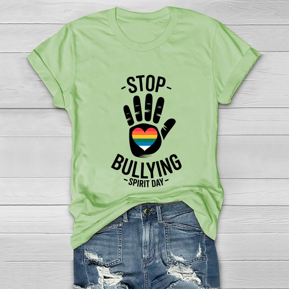 Stop Bullying Spirit Day Healthwear T-shirt