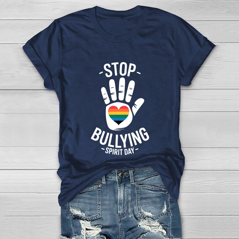 Stop Bullying Spirit Day Healthwear T-shirt