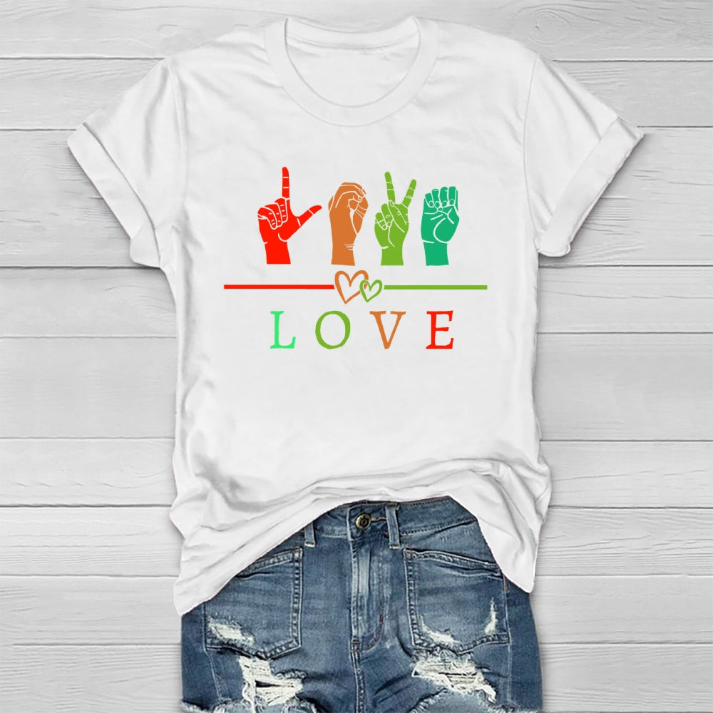 Love Gesture Healthwear T-shirt