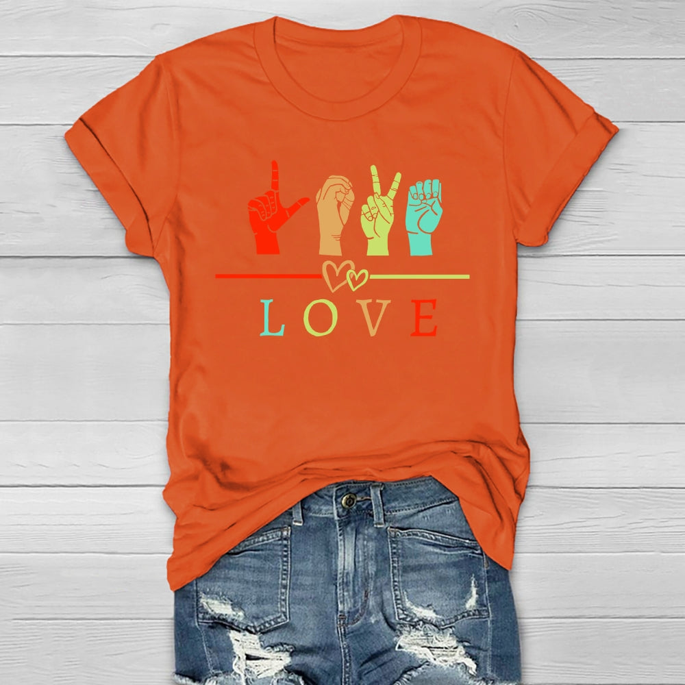 Love Gesture Healthwear T-shirt