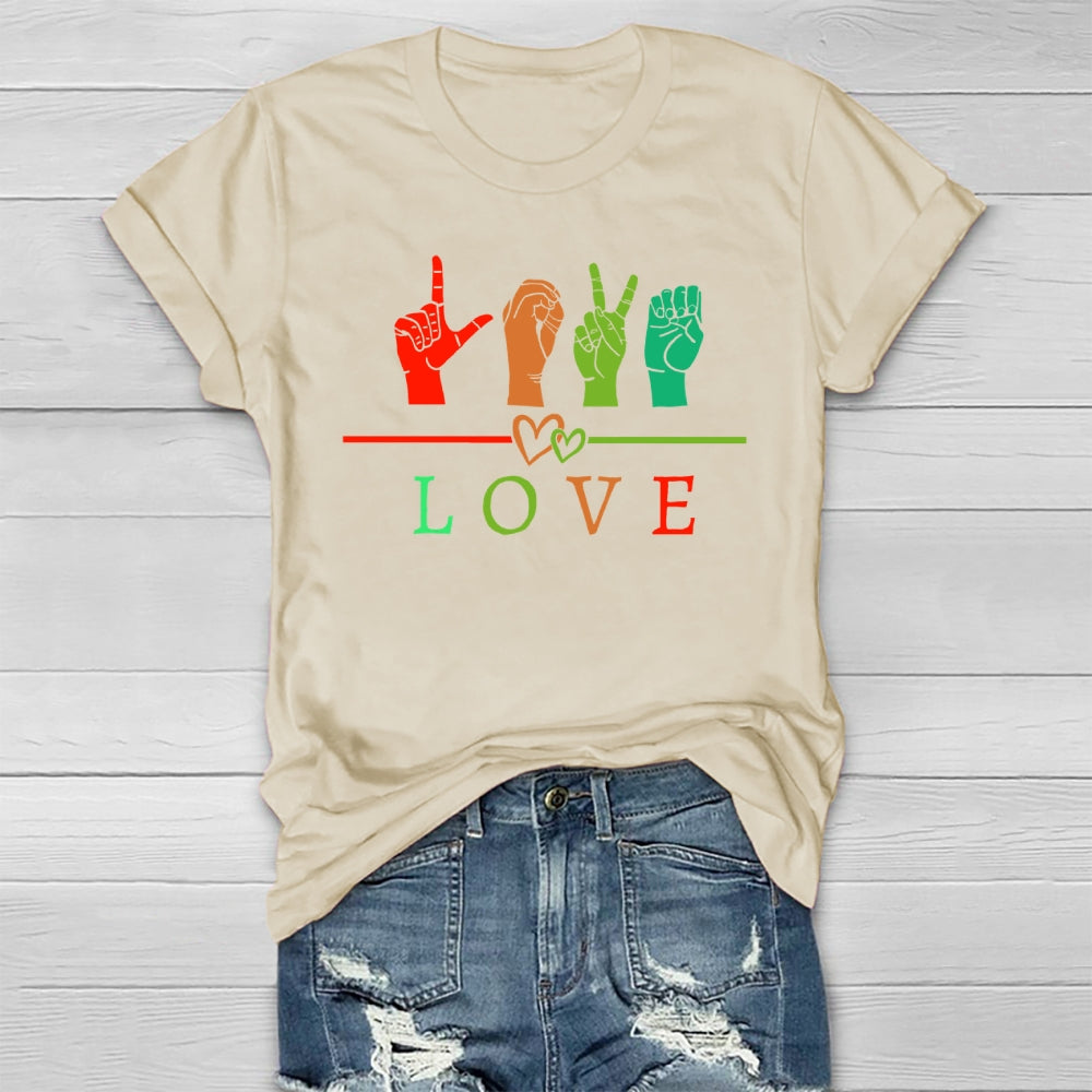 Love Gesture Healthwear T-shirt
