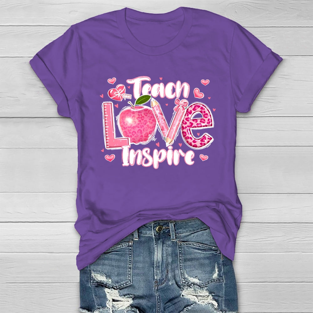Teach Love Inspire Healthwear T-shirt