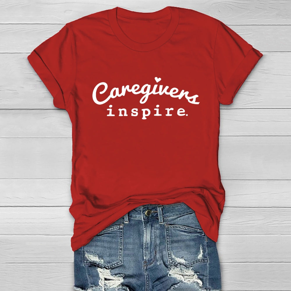 Caregiver Inspire Healthwear T-shirt