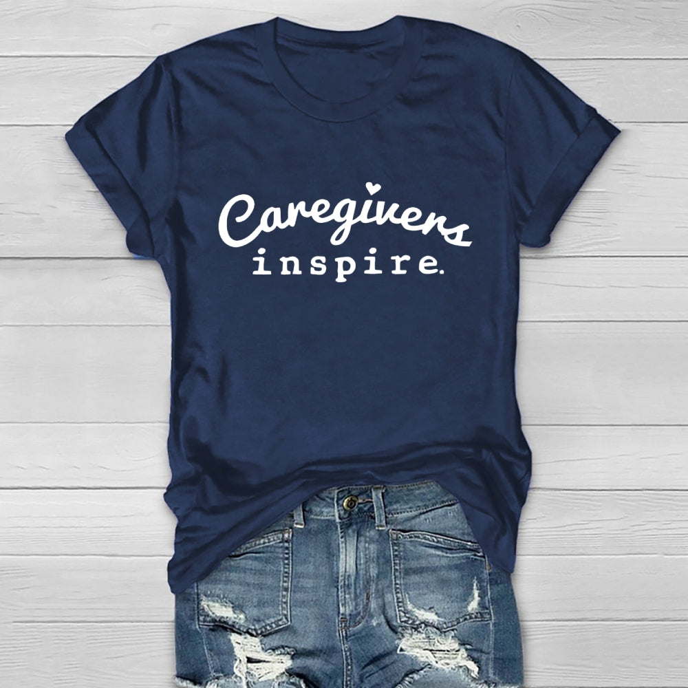 Caregiver Inspire Healthwear T-shirt