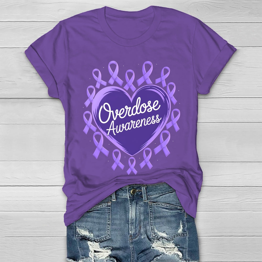 Overdose Awareness Healthwear T-shirt