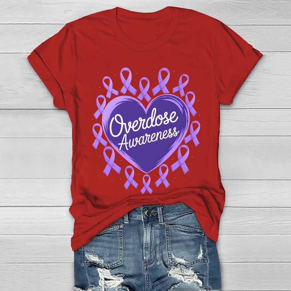 Overdose Awareness Healthwear T-shirt