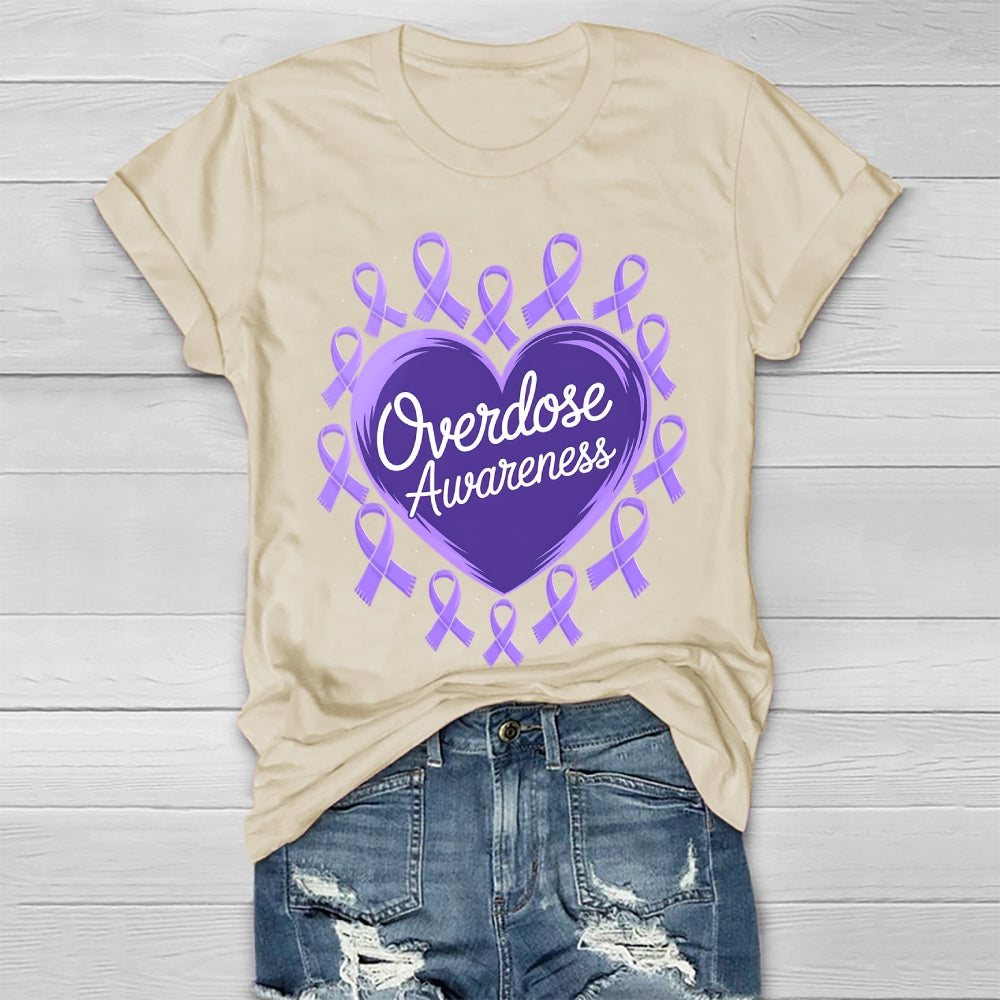 Overdose Awareness Healthwear T-shirt