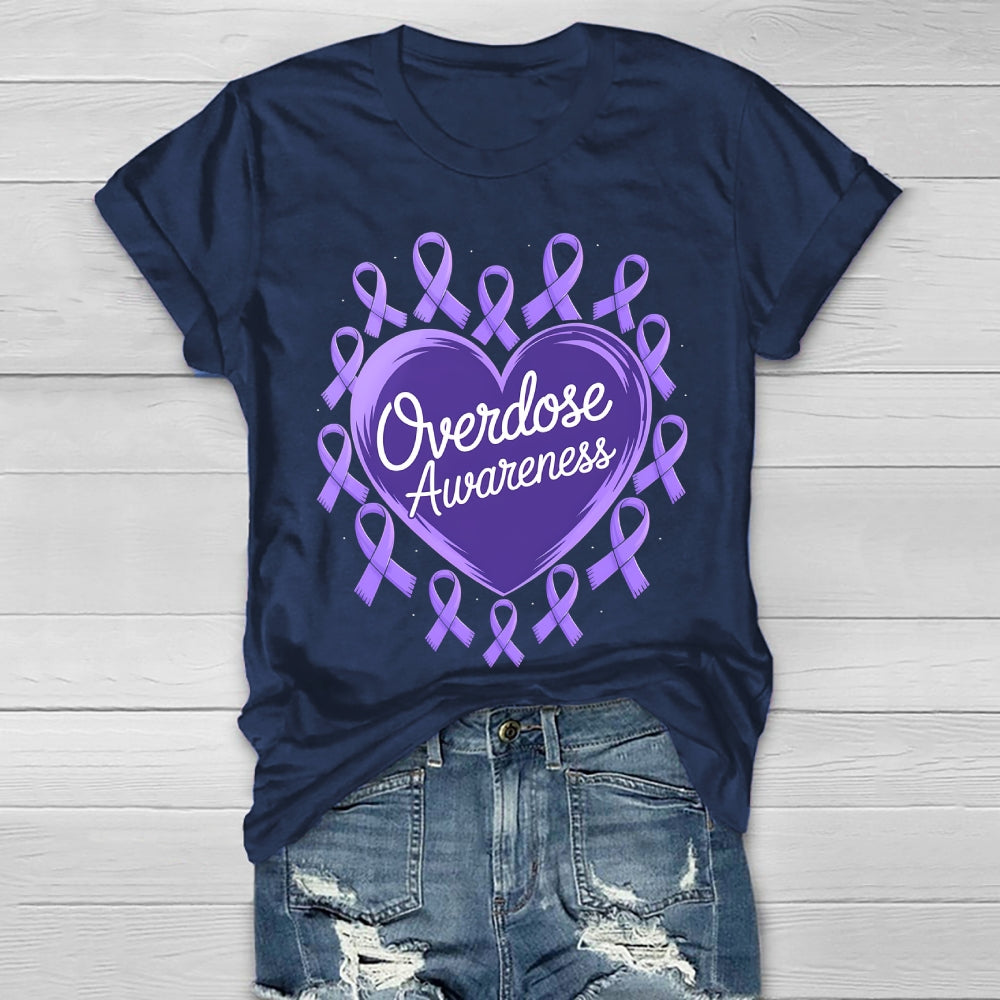 Overdose Awareness Healthwear T-shirt
