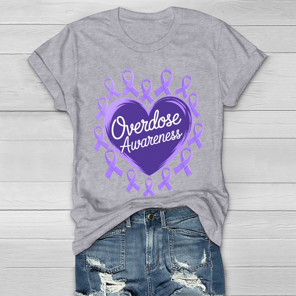 Overdose Awareness Healthwear T-shirt