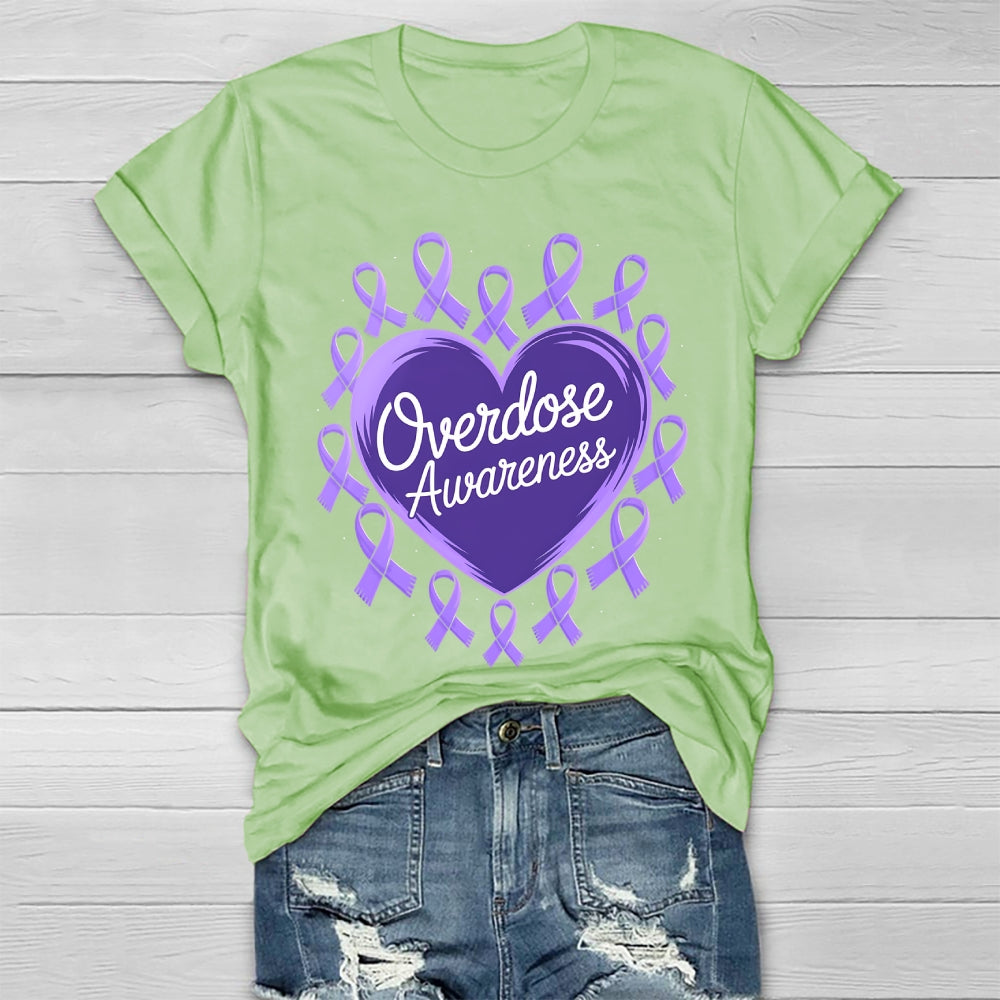 Overdose Awareness Healthwear T-shirt