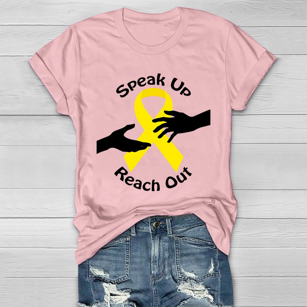 Speak Up Reach Out Healthwear T-shirt