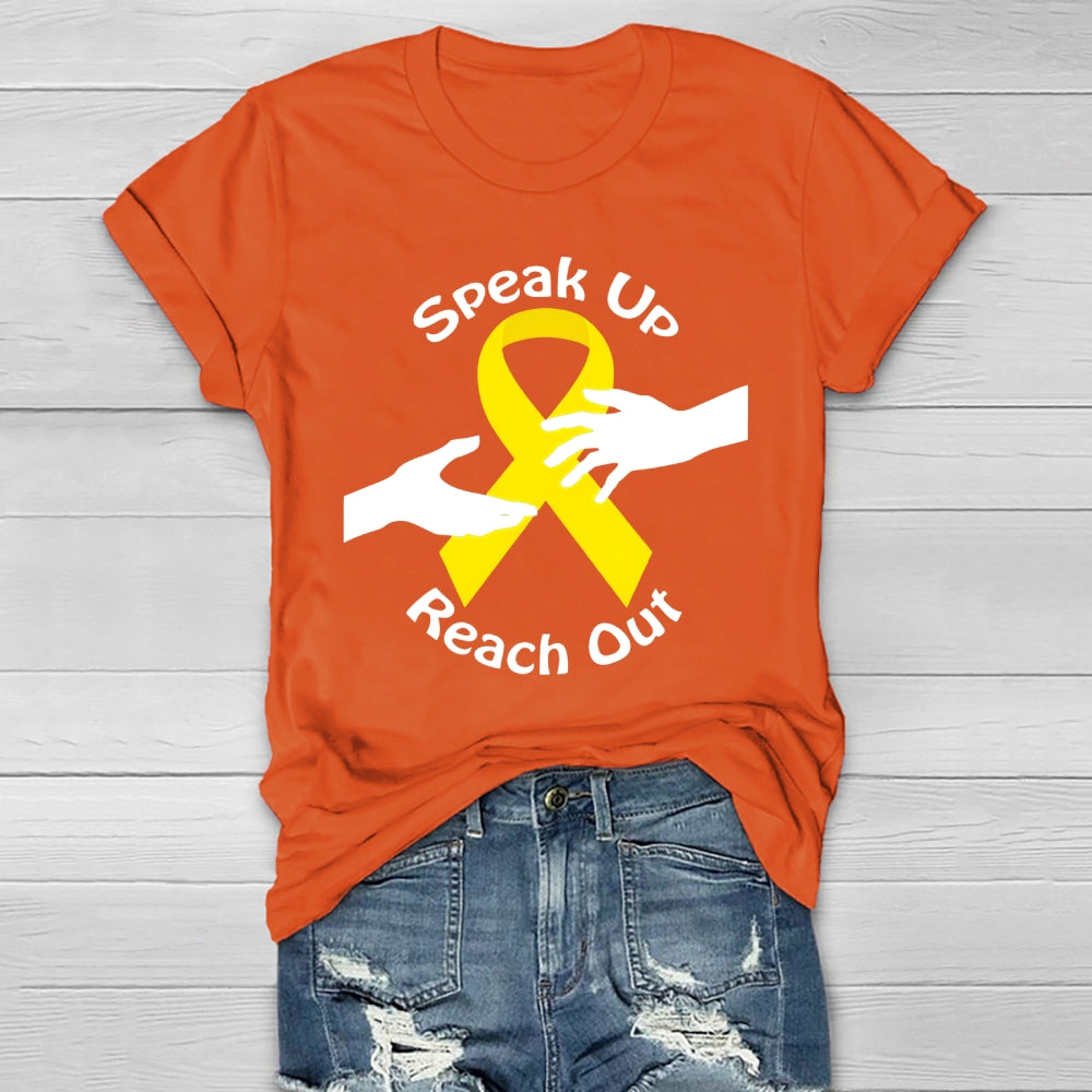 Speak Up Reach Out Healthwear T-shirt
