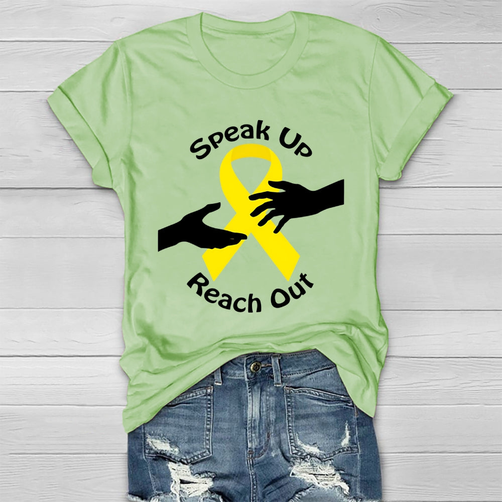 Speak Up Reach Out Healthwear T-shirt