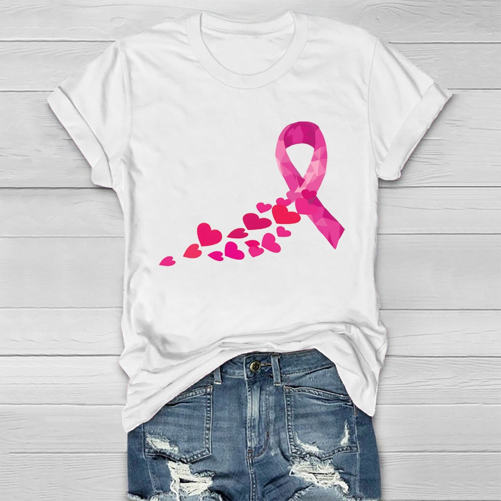 Love Pink Ribbon Healthwear T-shirt