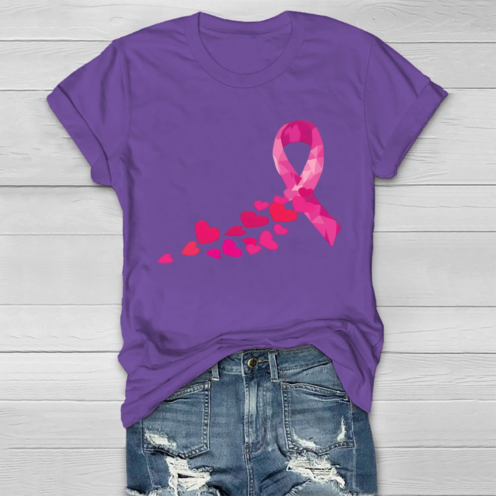 Love Pink Ribbon Healthwear T-shirt
