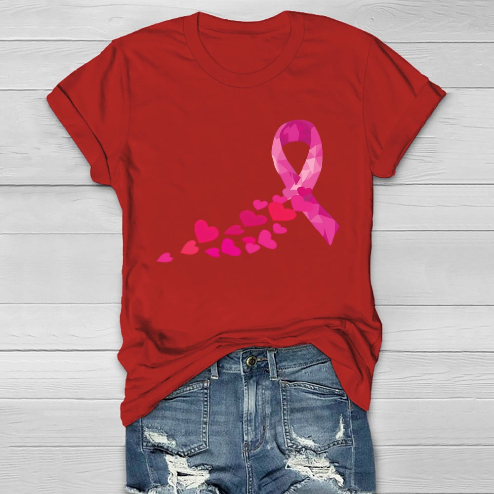 Love Pink Ribbon Healthwear T-shirt
