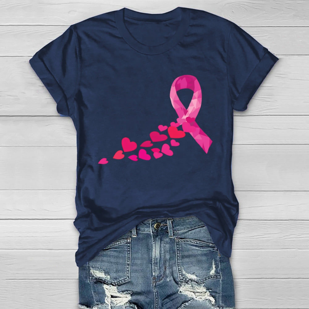 Love Pink Ribbon Healthwear T-shirt