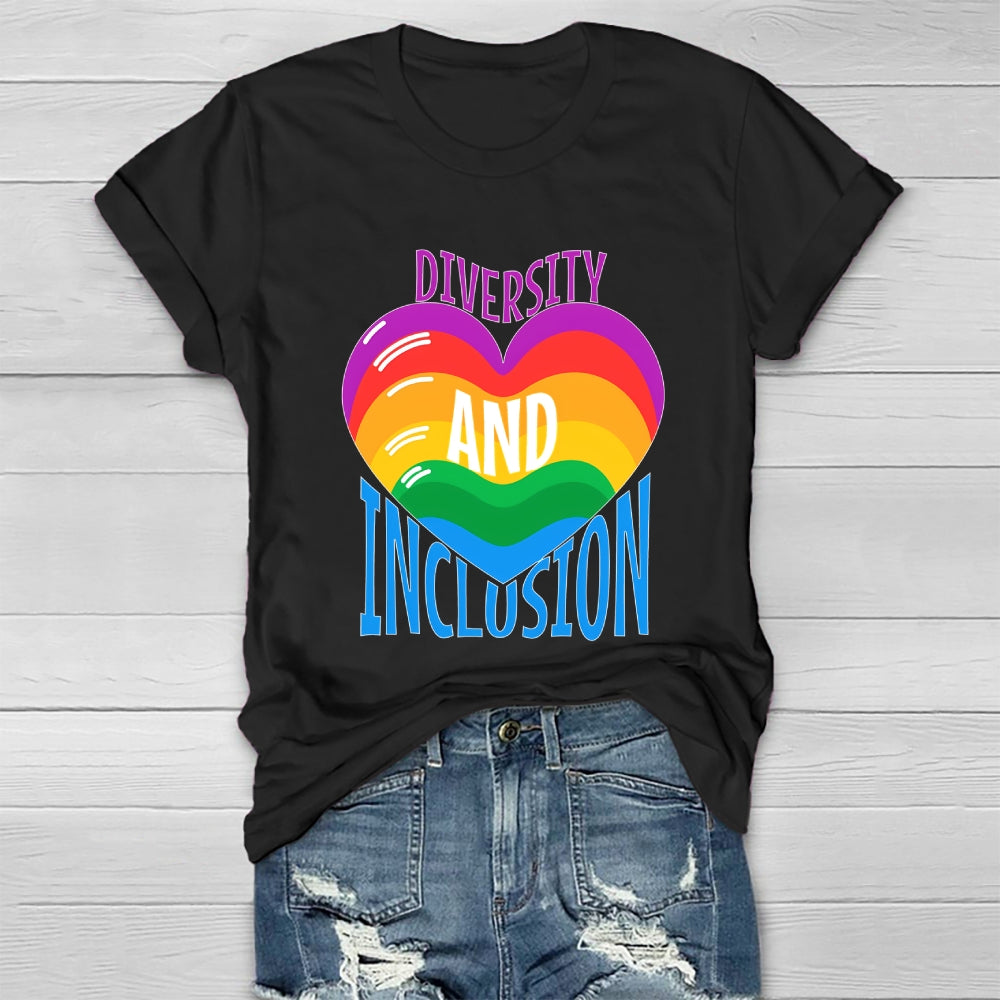 Diversity And Inclusion Healthwear T-shirt