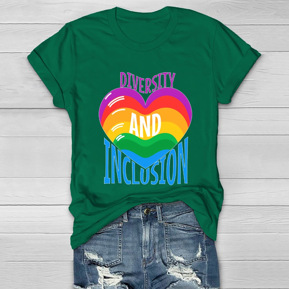 Diversity And Inclusion Healthwear T-shirt
